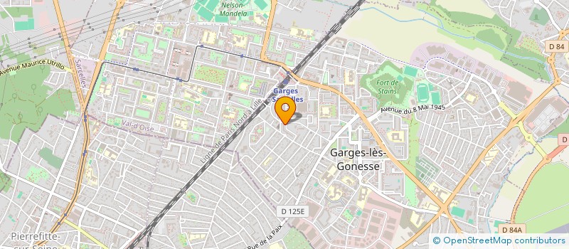 localisation de l'entreprise MONSIEUR MOHAMMAD CHAUDHRY  GARGES-LES-GONESSE