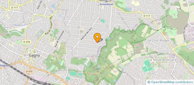 localisation de l'entreprise MONSIEUR MOHAMMAD CHAUDHURY  MONTFERMEIL