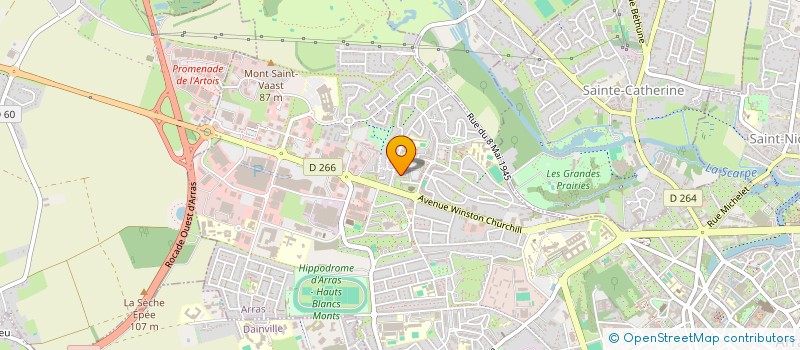 localisation de l'entreprise MONSIEUR MOHAMMAD EBRAHIMI à ARRAS