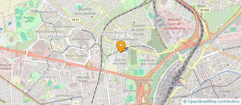 localisation de l'entreprise MONSIEUR MOHAMMAD EDRIS ATTAI  STRASBOURG