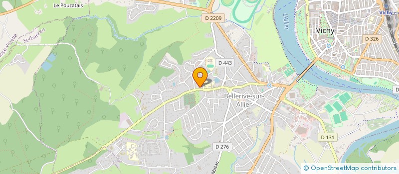 localisation de l'entreprise MONSIEUR MOHAMMAD ELYAS IBRAHIMI  BELLERIVE-SUR-ALLIER