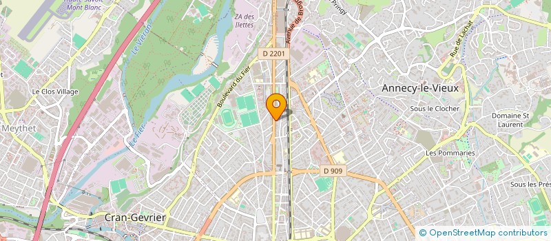 localisation de l'entreprise MONSIEUR MOHAMMAD FATHE  ANNECY