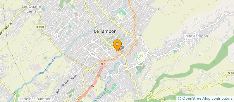 localisation de l'entreprise MONSIEUR MOHAMMAD GANGATE à LE TAMPON