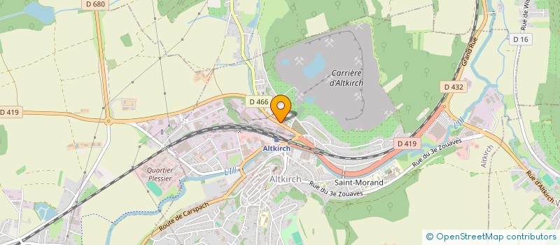 localisation de l'entreprise MONSIEUR MOHAMMAD GHAZNAWI  ALTKIRCH