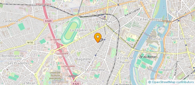 localisation de l'entreprise MONSIEUR MOHAMMAD GOURRAM à TOULOUSE
