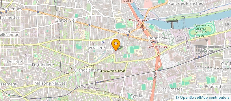 localisation de l'entreprise MONSIEUR MOHAMMAD HADI SHAFAYEE  VILLEURBANNE