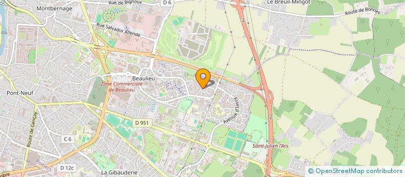 localisation de l'entreprise MONSIEUR MOHAMMAD HAGHIGHAT ANSARI  POITIERS