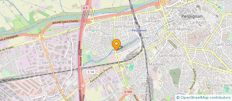 localisation de l'entreprise MONSIEUR MOHAMMAD HAIDARI  PERPIGNAN