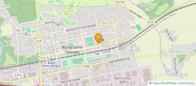 localisation de l'entreprise MONSIEUR MOHAMMAD-HASEEB AKHTAR  BUSSY-SAINT-GEORGES