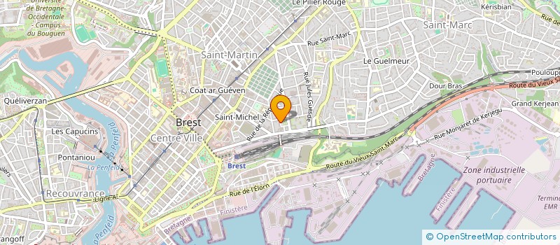 localisation de l'entreprise MONSIEUR MOHAMMAD HASSANI à BREST