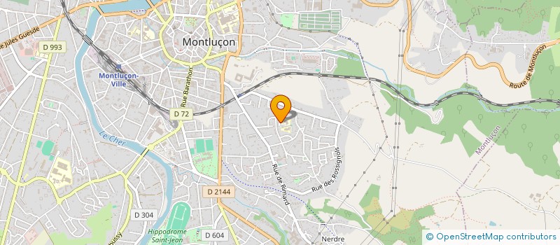 localisation de l'entreprise MONSIEUR MOHAMMAD HASSANI à MONTLUCON