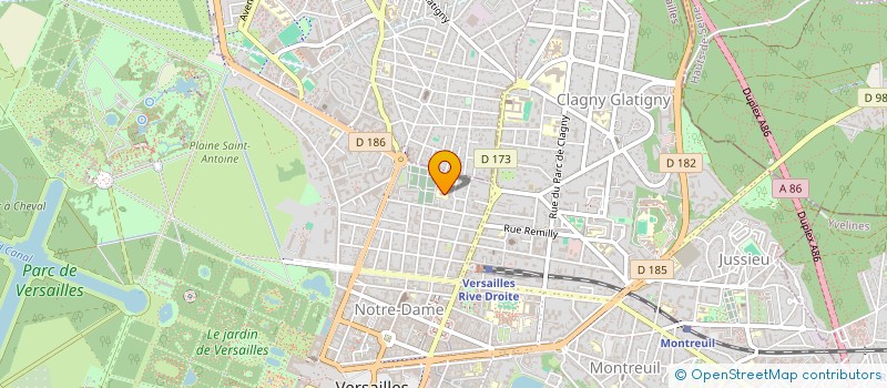 localisation de l'entreprise MONSIEUR MOHAMMAD HOSEN à VERSAILLES
