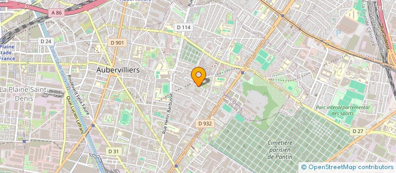 localisation de l'entreprise MONSIEUR MOHAMMAD HOSSAIN  LE BOURGET