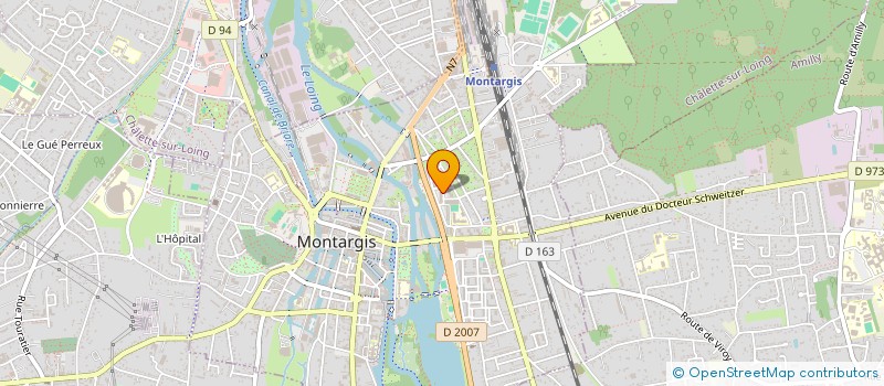 localisation de l'entreprise MONSIEUR MOHAMMAD HOTAK à MONTARGIS