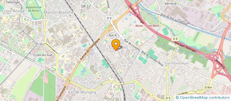 localisation de l'entreprise MONSIEUR MOHAMMAD HUSEIN AHMADI  REIMS