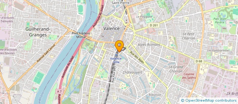 localisation de l'entreprise MONSIEUR MOHAMMAD HUSSAINI  VALENCE