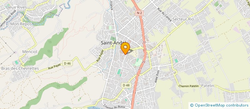localisation de l'entreprise MONSIEUR MOHAMMAD IBRAHIM à SAINT-ANDRE