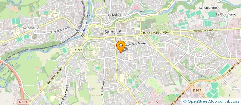 localisation de l'entreprise MONSIEUR MOHAMMAD IBRAHIM ASGHARI  SAINT-LO