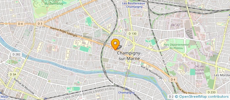 localisation de l'entreprise MONSIEUR MOHAMMAD IBRAHIMI  CHAMPIGNY-SUR-MARNE