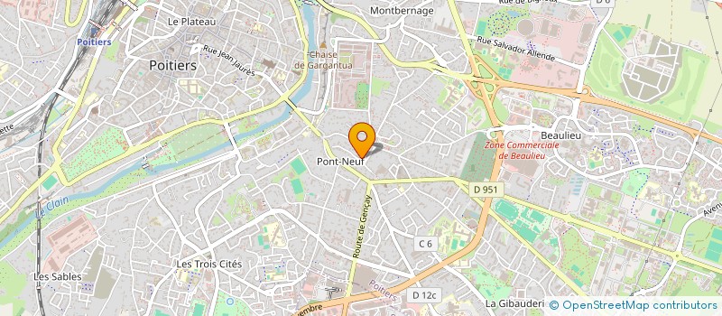 localisation de l'entreprise MONSIEUR MOHAMMAD IBRAHIMI  POITIERS