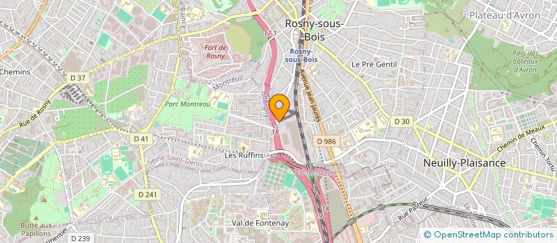 localisation de l'entreprise MONSIEUR MOHAMMAD IBRAR AZEEM à ROSNY-SOUS-BOIS