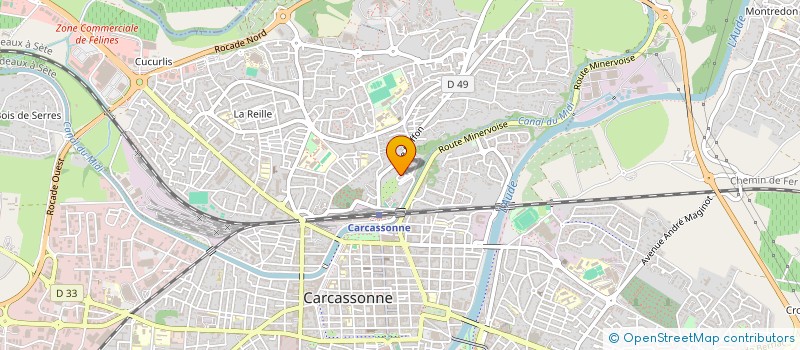 localisation de l'entreprise MONSIEUR MOHAMMAD IDLBI à CARCASSONNE