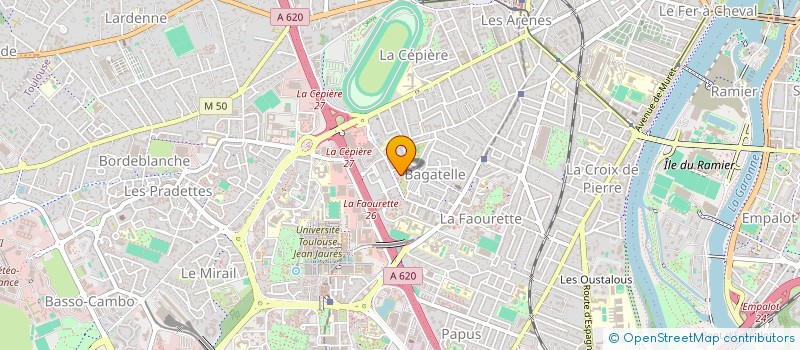 localisation de l'entreprise MONSIEUR MOHAMMAD ISLAM à TOULOUSE