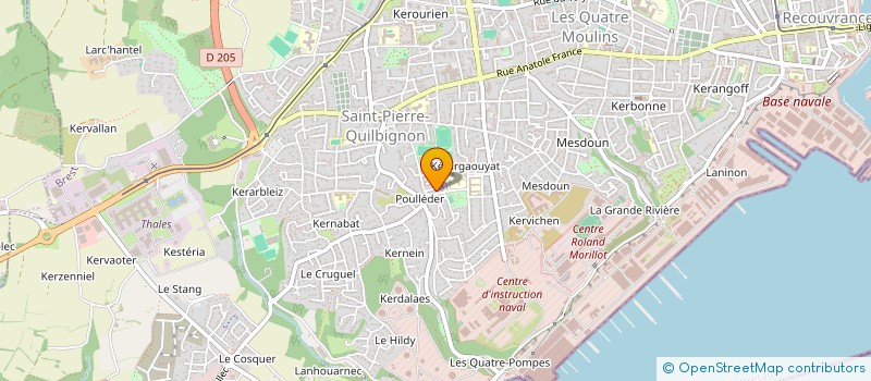 localisation de l'entreprise MONSIEUR MOHAMMAD ISSA AFZALI à BREST