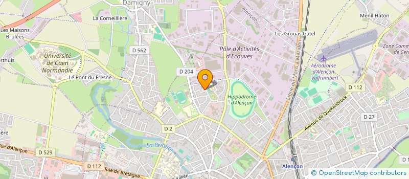 localisation de l'entreprise MONSIEUR MOHAMMAD JABARKHAIL  ALENCON