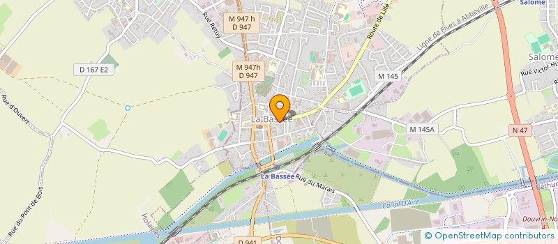 localisation de l'entreprise MONSIEUR MOHAMMAD JABARKHEIL  LA BASSEE