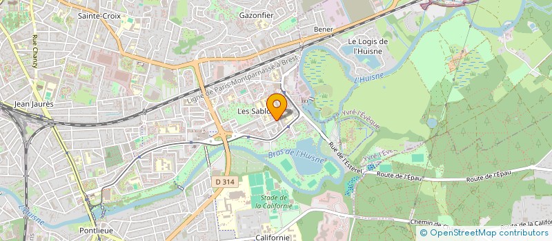 localisation de l'entreprise MONSIEUR MOHAMMAD JAFARI  LE MANS