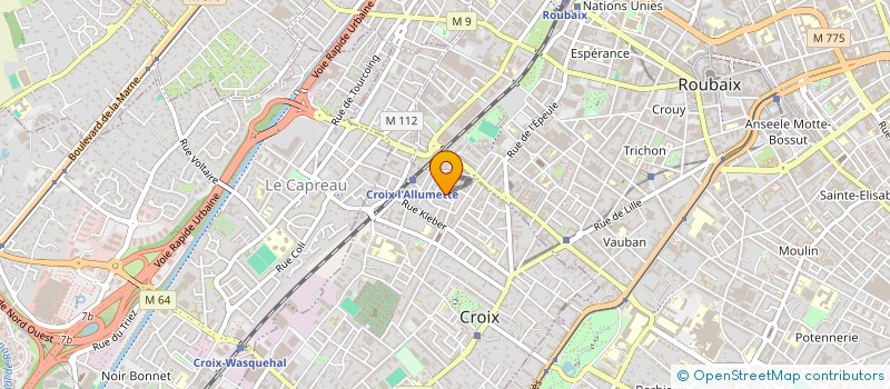 localisation de l'entreprise MONSIEUR MOHAMMAD JAHIDI  CROIX