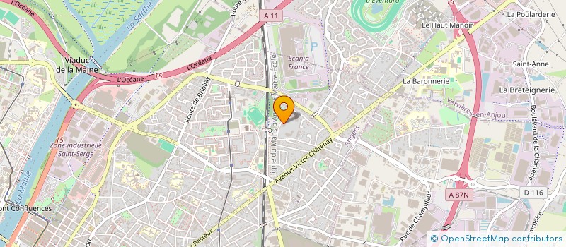 localisation de l'entreprise MONSIEUR MOHAMMAD JALALI à ANGERS