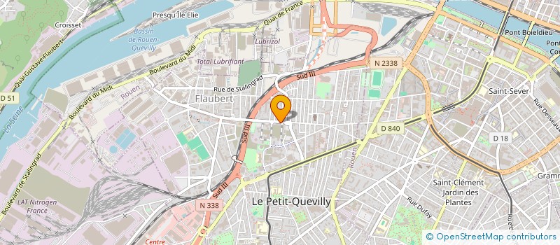 localisation de l'entreprise MONSIEUR MOHAMMAD JAWEED KARWAN à LE PETIT-QUEVILLY