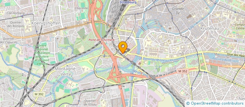 localisation de l'entreprise MONSIEUR MOHAMMAD KARIM ZAFARI  STRASBOURG