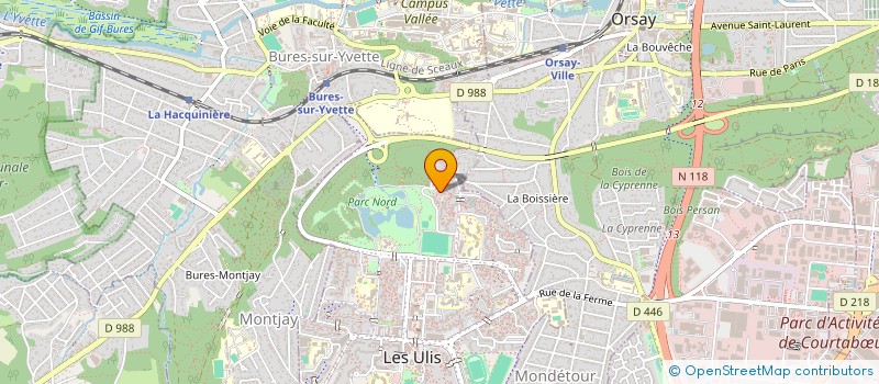 localisation de l'entreprise MONSIEUR MOHAMMAD KARIMI à LES ULIS
