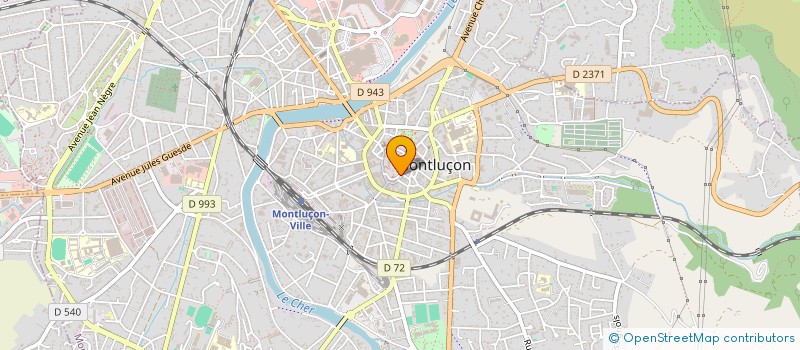 localisation de l'entreprise MONSIEUR MOHAMMAD KARIMI  MONTLUCON