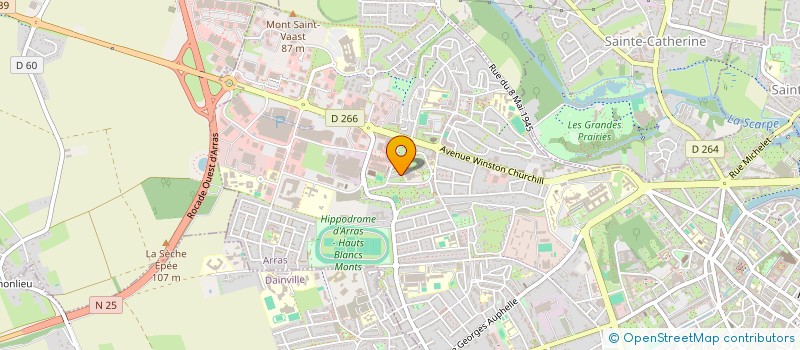 localisation de l'entreprise MONSIEUR MOHAMMAD KHALID RAHMANI à ARRAS