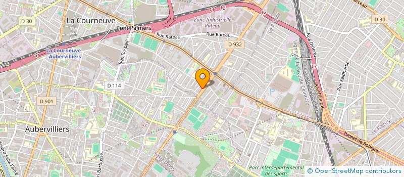 localisation de l'entreprise MONSIEUR MOHAMMAD KHALIQI à LA COURNEUVE