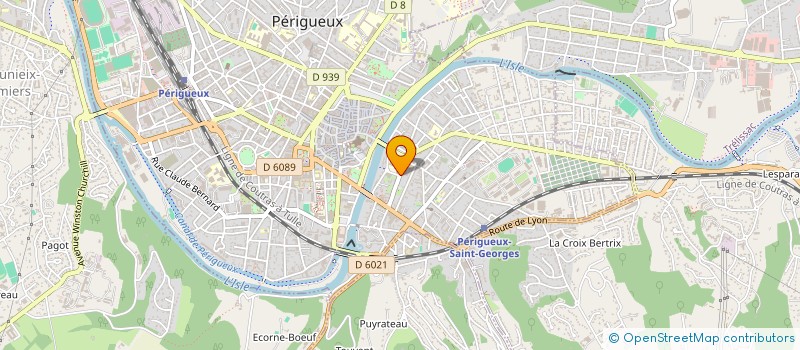 localisation de l'entreprise MONSIEUR MOHAMMAD KHALOZI  PERIGUEUX