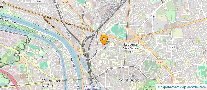 localisation de l'entreprise MONSIEUR MOHAMMAD KHAN  SAINT-DENIS