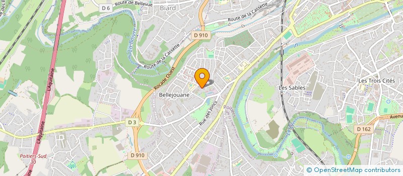 localisation de l'entreprise MONSIEUR MOHAMMAD KHAN  POITIERS