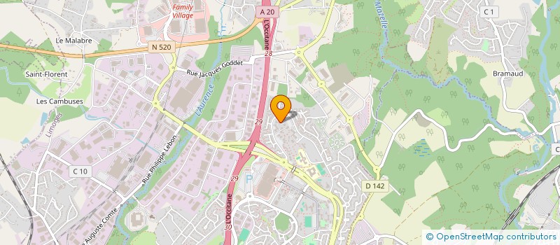 localisation de l'entreprise MONSIEUR MOHAMMAD KHAN STANIKZAI à LIMOGES