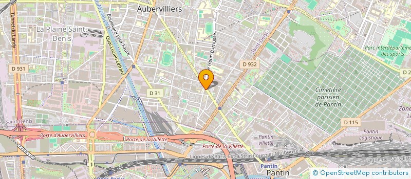 localisation de l'entreprise MONSIEUR MOHAMMAD LOKMAN SOHEL  AUBERVILLIERS