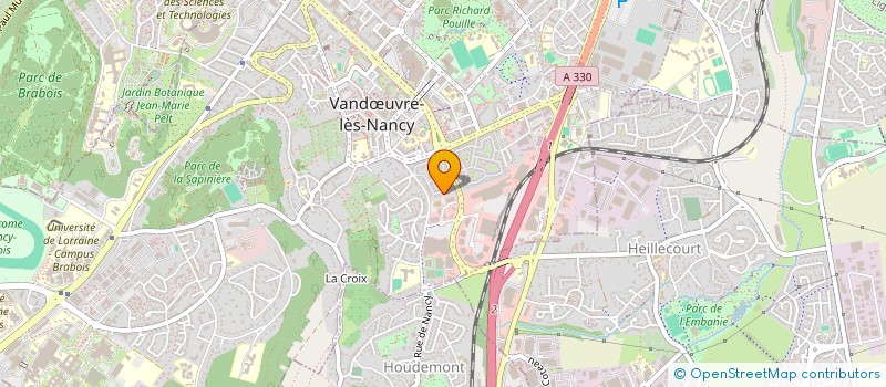 localisation de l'entreprise MONSIEUR MOHAMMAD LOULOU  VANDUVRE-LES-NANCY