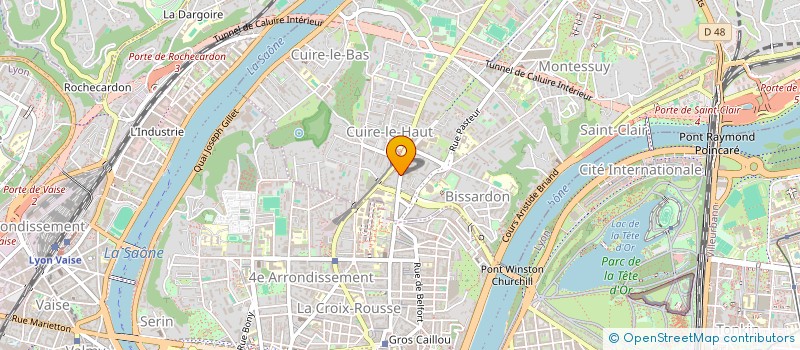 localisation de l'entreprise MONSIEUR MOHAMMAD MAIDANWALL  CALUIRE-ET-CUIRE