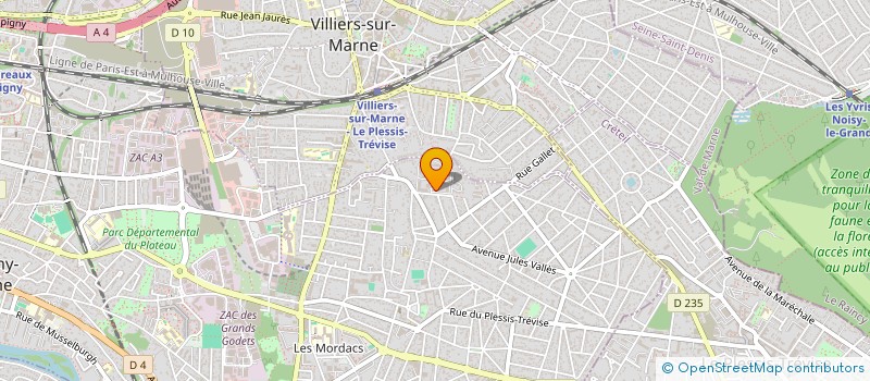 localisation de l'entreprise MONSIEUR MOHAMMAD MALIK  CHAMPIGNY-SUR-MARNE