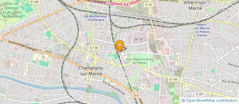 localisation de l'entreprise MONSIEUR MOHAMMAD MALIK  CHAMPIGNY-SUR-MARNE