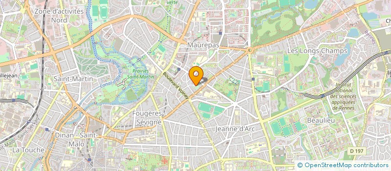 localisation de l'entreprise MONSIEUR MOHAMMAD MASHWANAY  RENNES