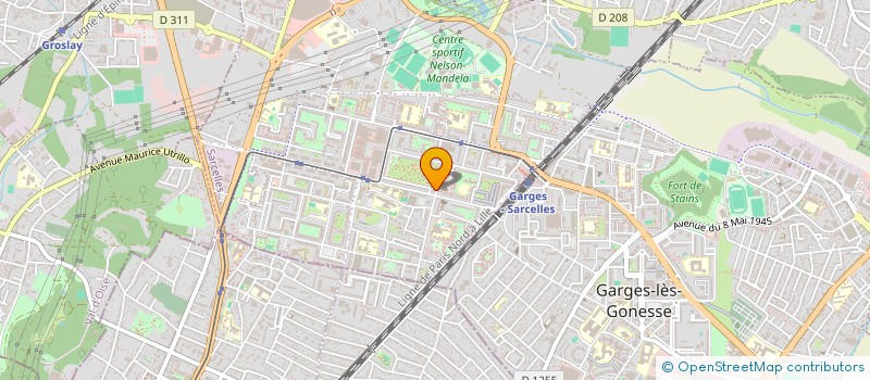 localisation de l'entreprise MONSIEUR MOHAMMAD MAYAR  SARCELLES